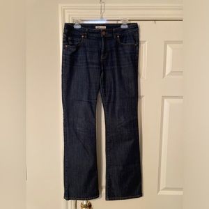 CAbii Womens Jeans Blue Size 8 Bootcut  Dark Wash Mid Dark Wash Jeans